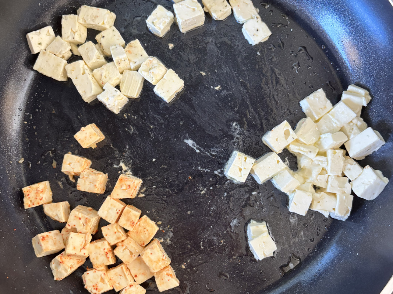 Feta-Käse zubereiten