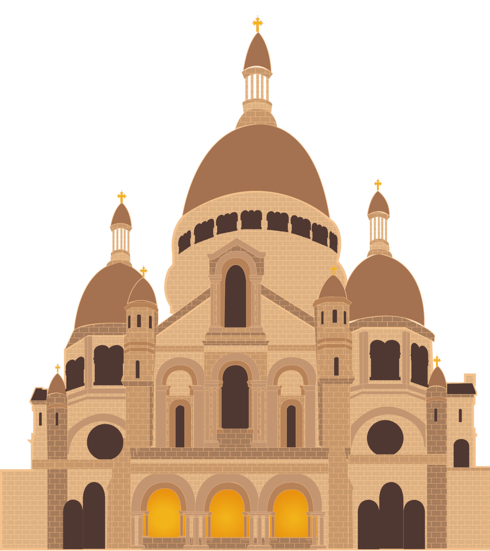 Abstraktion Sacré-Cœur 3